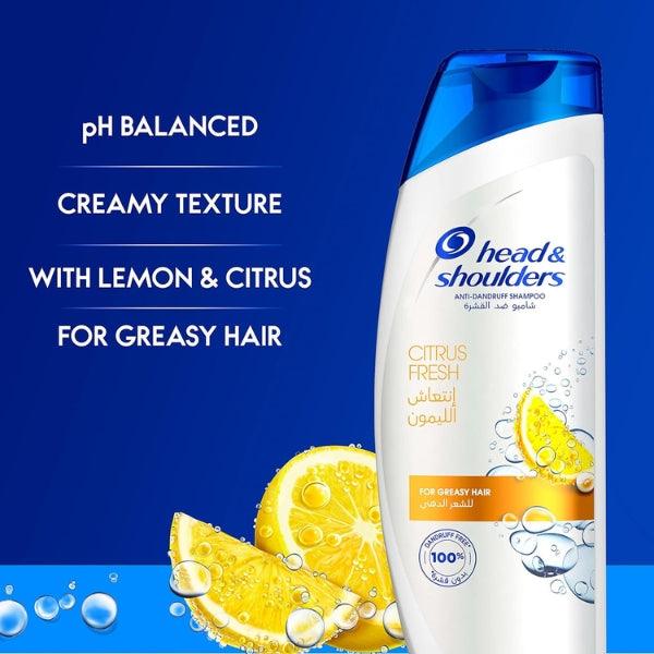 Head & Shoulders Citrus Fresh Shampoo 400ml