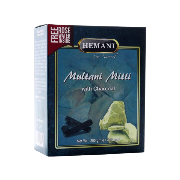 Hemani Multani Mitti With Charcoal 200gm