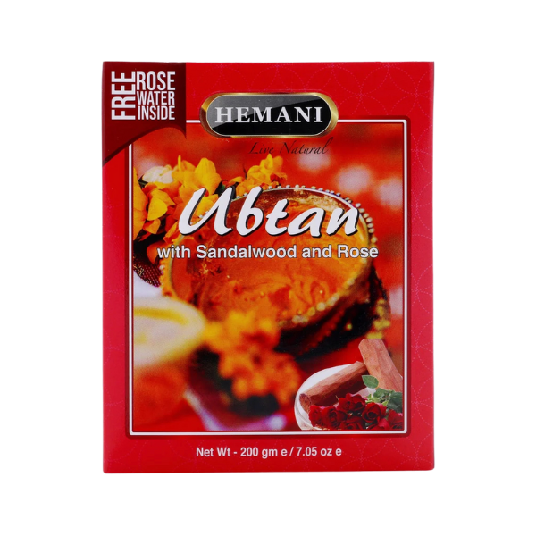 Hemani Ubtan With Sandalwood & Rose 200gm