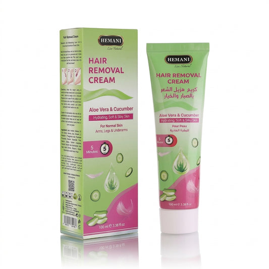 Hemani Aloe Vera and Cucumber Hair Removal Cream 100ml