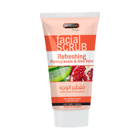 Hemani Facial Scrub Pomegranate And Aloe Vera 150ml