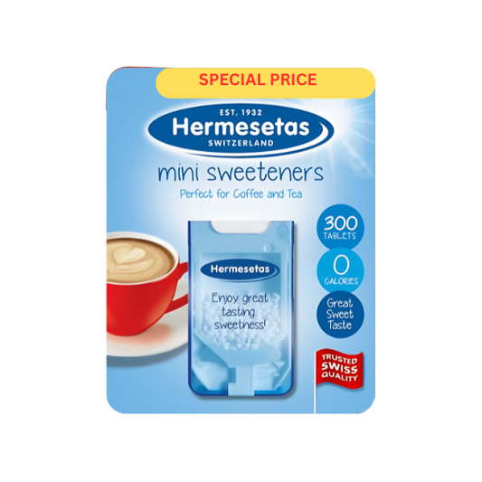 Hermesetas Mini Sweeteners Tablets 300Pcs 3.6g