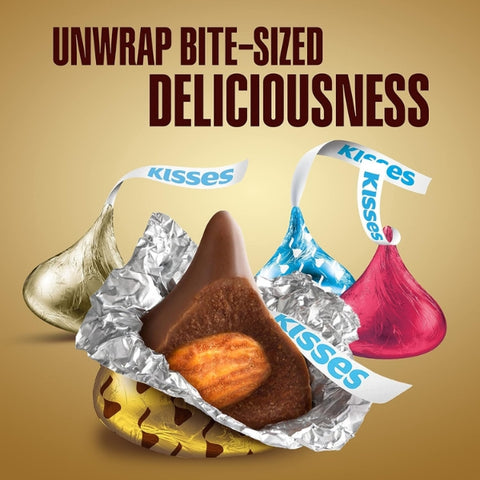 Hershey's Kisses Classic Selection Chocolate 4 Assorted Flavors 20Pcs 100g