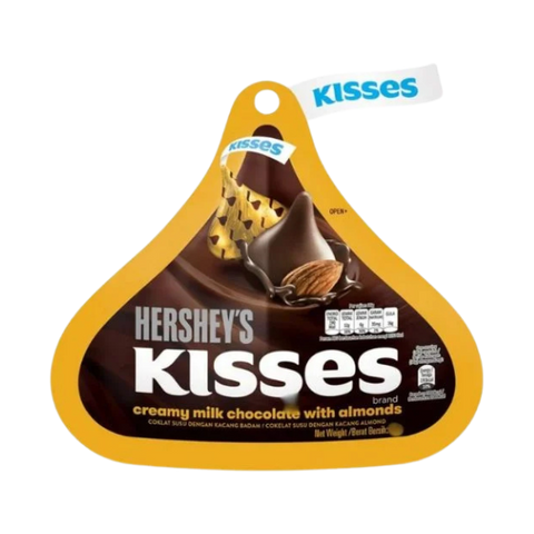Hershey's Kisses Creamy Milk Chocolate With Almond 146g