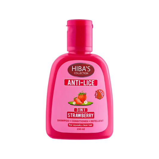 Hiba's Anti Lice 3in1 Shampoo Strawberry 150ml