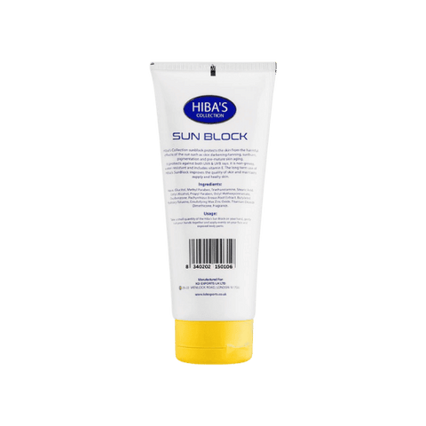 Hiba's Bright & Glow Sun Block SPF 60 Whitening Lotion 50ml