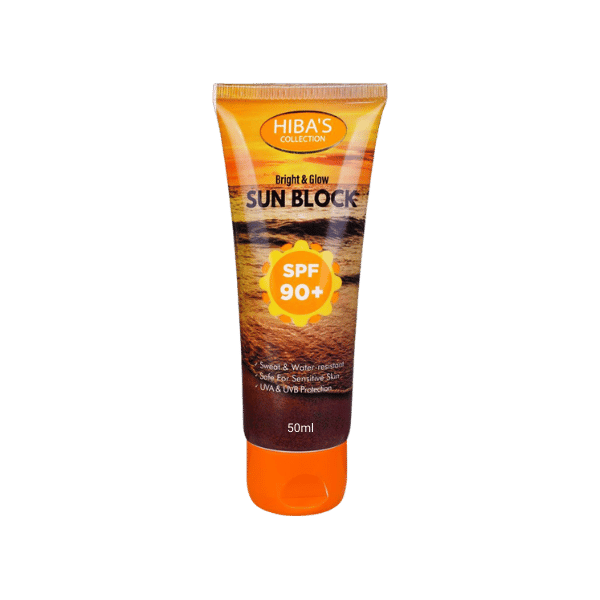 Hiba's Bright & Glow Sunblock Spf 90+ 50ml