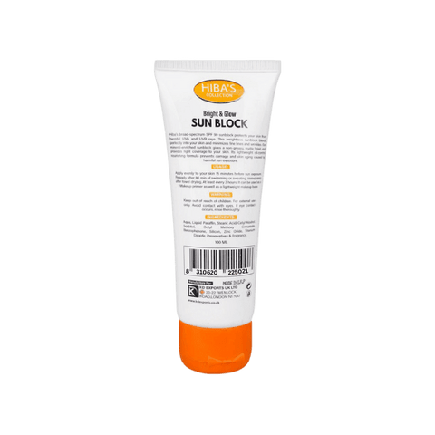 Hiba's Bright & Glow Sunblock Spf 90+ 50ml