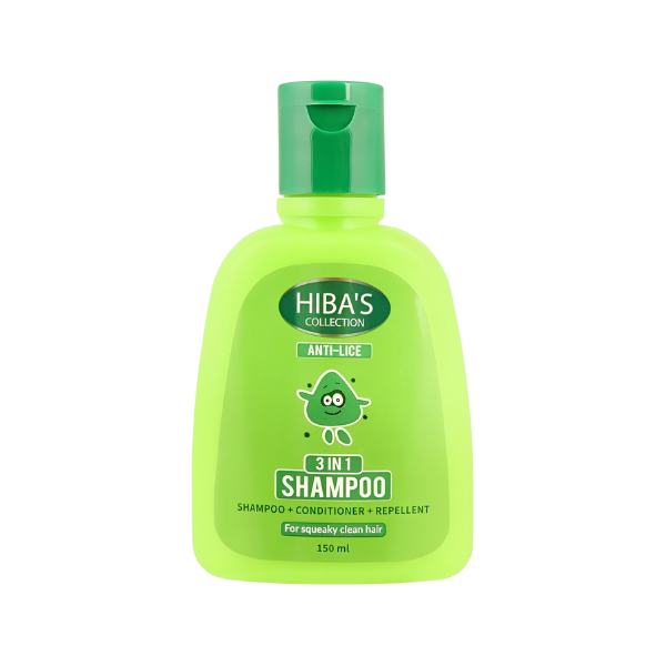 Hiba's Collection Anti Lice 3 in 1 Shampoo 150ml