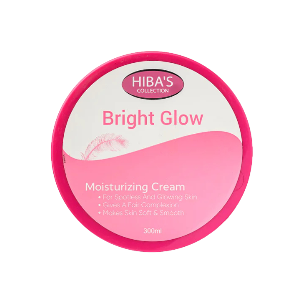 Hibas Bright Glow Moisturizing Cream 300ml