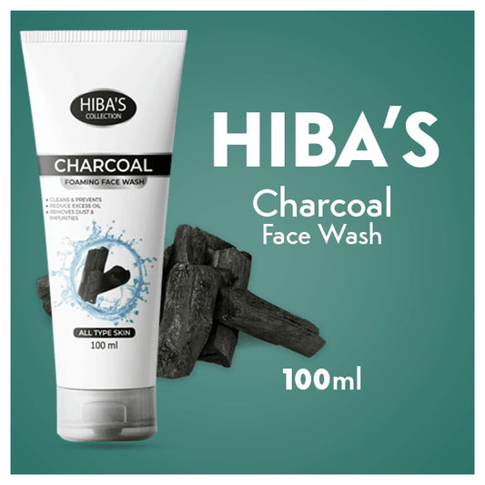 Hibas Charcoal Foaming Face Wash 100ml