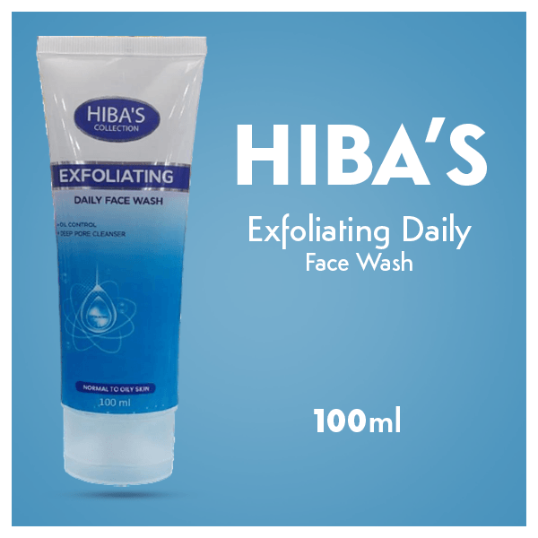 Hibas Exfoliating Daily Face Wash 100ml