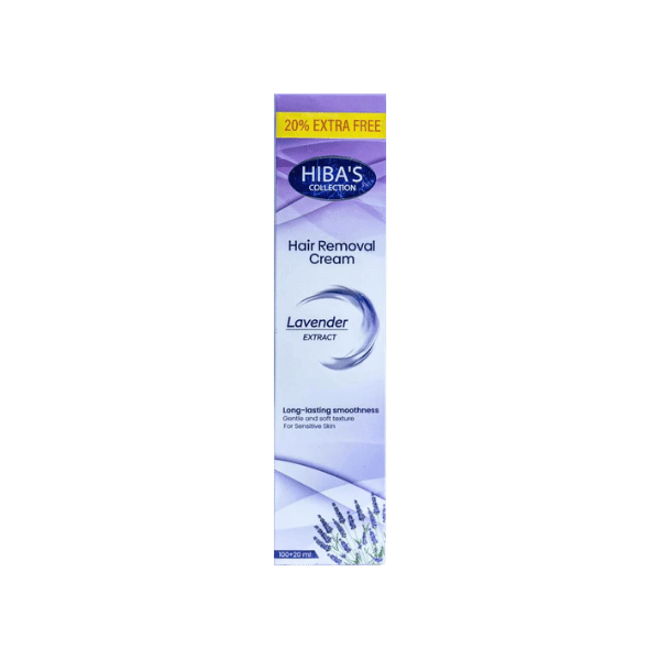 Hibas Hair Removal Cream Lavender Extract 120ml