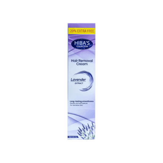 Hibas Hair Removal Cream Lavender Extract 120ml