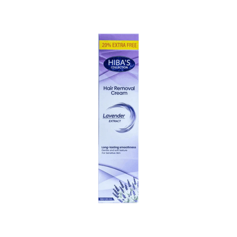 Hibas Hair Removal Cream Lavender Extract 120ml