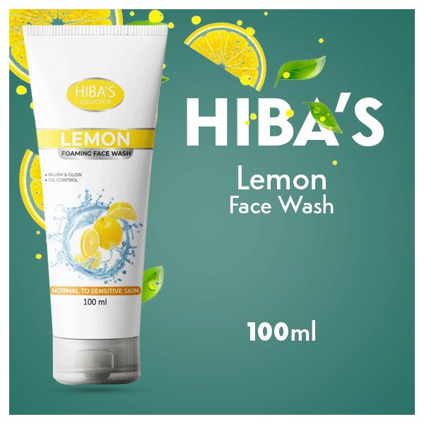 Hibas Lemon Foaming Face Wash 100ml