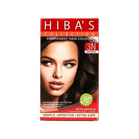 Hibas Natural Hair Color Dark Brown 3N 60ml