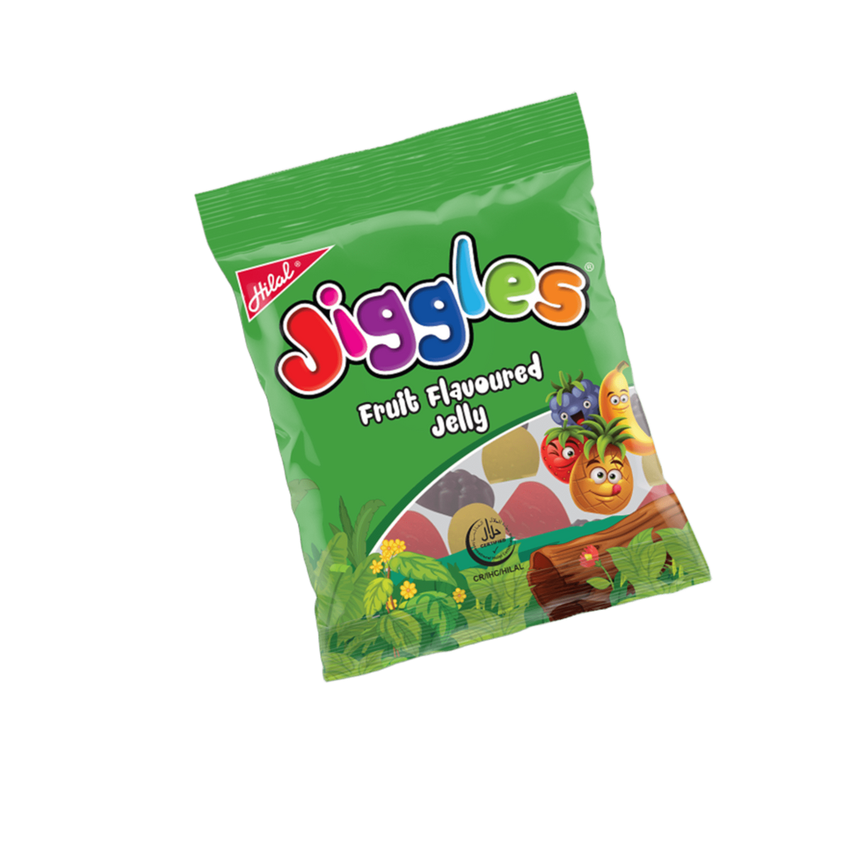 Hilal Jiggles Fruit Jelly – Pack of 24 (1x24)