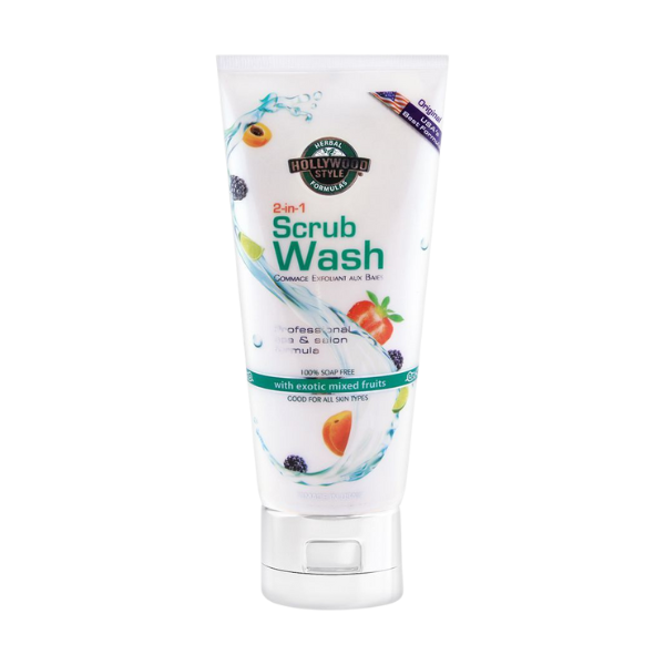 Hollywood Style 2in1 Scrub Wash With Exotic Mixed Fruits 150ml