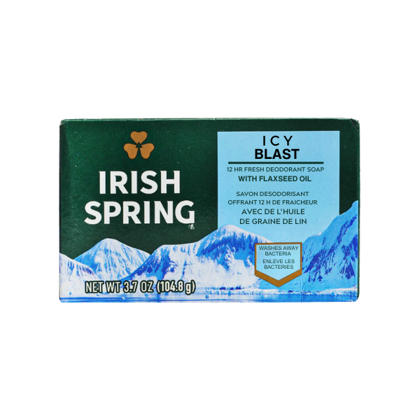 Irish Spring Icy Blast Soap 104.8g