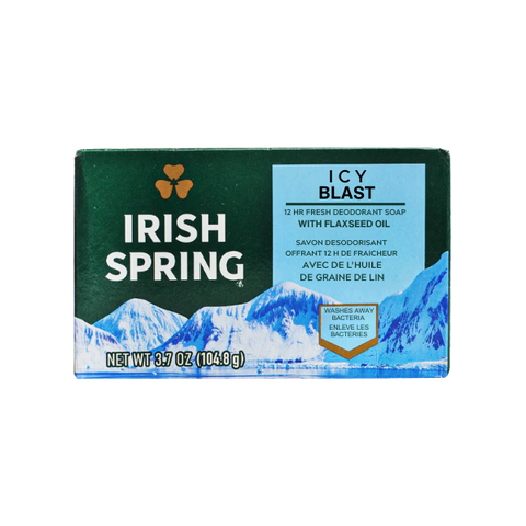 Irish Spring Icy Blast Soap 104.8g