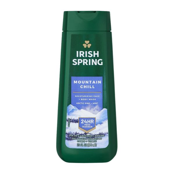 Irish Spring Mountain Chill Face & Body Wash 591ml
