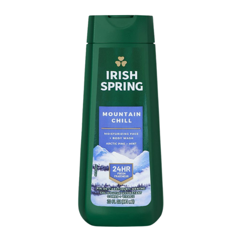 Irish Spring Mountain Chill Face & Body Wash 591ml