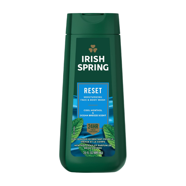 Irish Spring Reset Moisturizing Face & Body Wash 591ml
