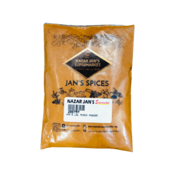 JAN'S LAL MIRCH POWDER 200GM