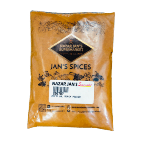 JAN'S LAL MIRCH POWDER 500GM