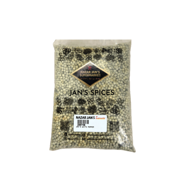 JAN'S WHITE PEPPER 100GM