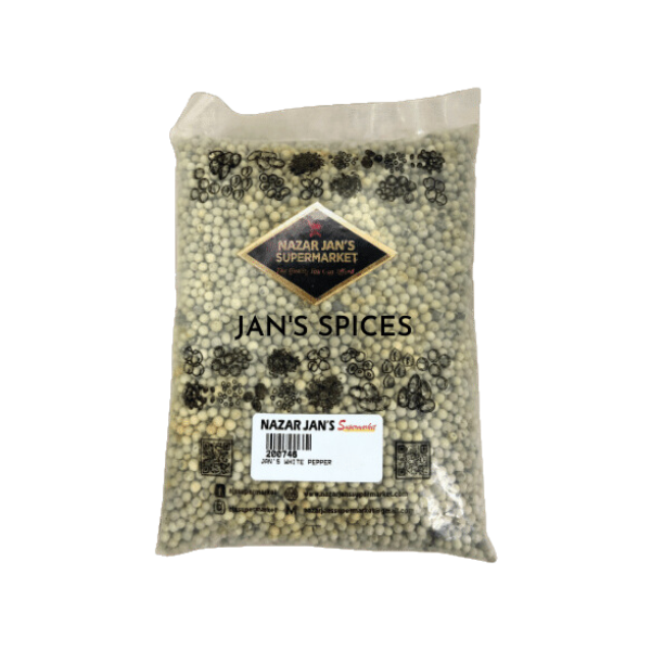 JAN'S WHITE PEPPER 200GM