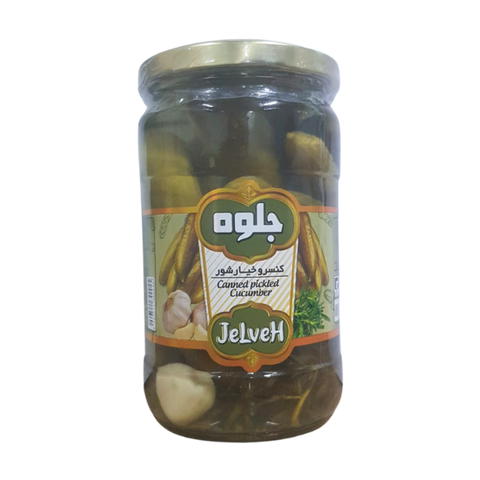 Jelveh Canned Cucumber Pickle 680Gm