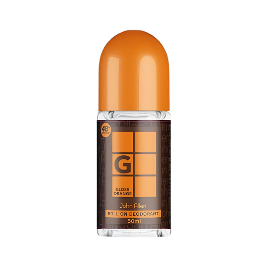 John Allen Gloss Orange Roll On Deodorant 50ml