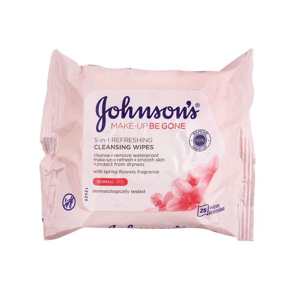 Johnsons 5 In 1 Cleansing Wipes 25pcs