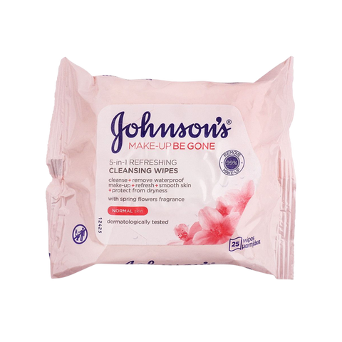 Johnsons 5 In 1 Cleansing Wipes 25pcs