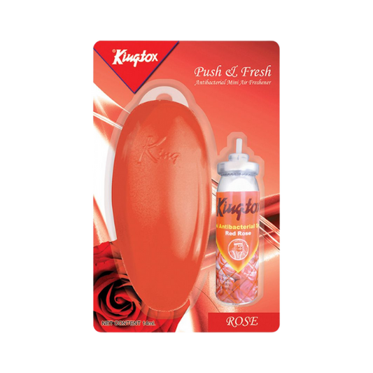 Kingtox Push And Fresh Mini Air Freshener Kit 14ml Rose