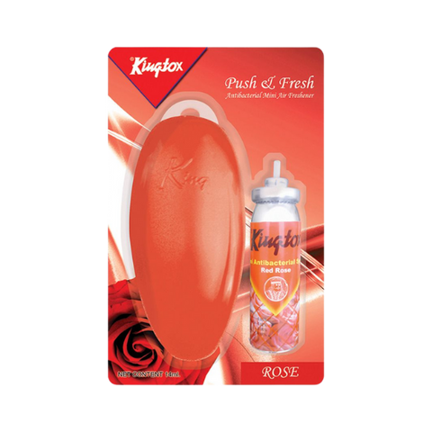 Kingtox Push And Fresh Mini Air Freshener Kit 14ml Rose
