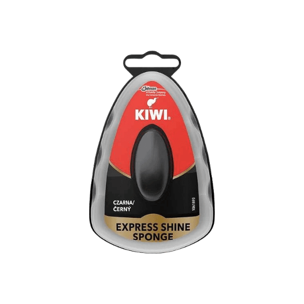 Kiwi Express Shoe Shine Sponge Black Color 7ml