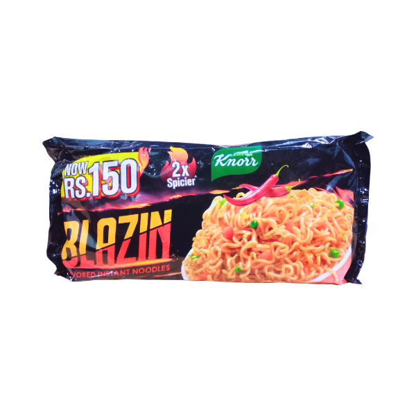 Knorr Blazin 2X Spicier Flavored Instant Noodles 132g