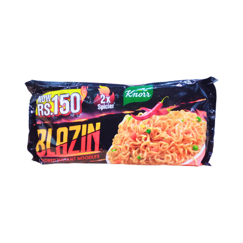 Knorr Blazin 2X Spicier Flavored Instant Noodles 132g