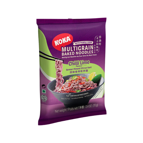Koka Multigrain Chilli Lime Baked Noodles 70Gm