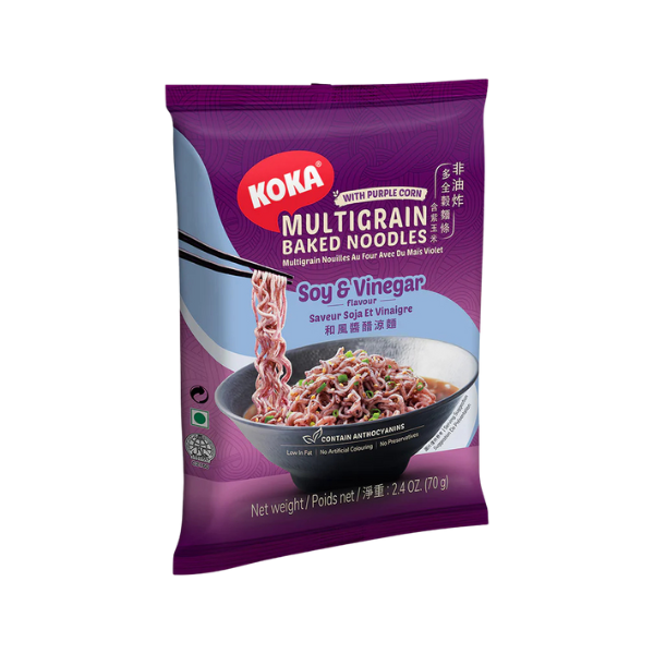 Koka Multigrain Soy And Vinegar Baked Noodles 70g