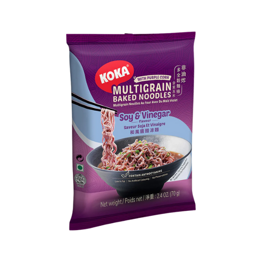 Koka Multigrain Soy And Vinegar Baked Noodles 70g
