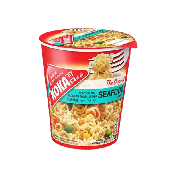 Koka Seafood Flavour Noodles Cup 70g
