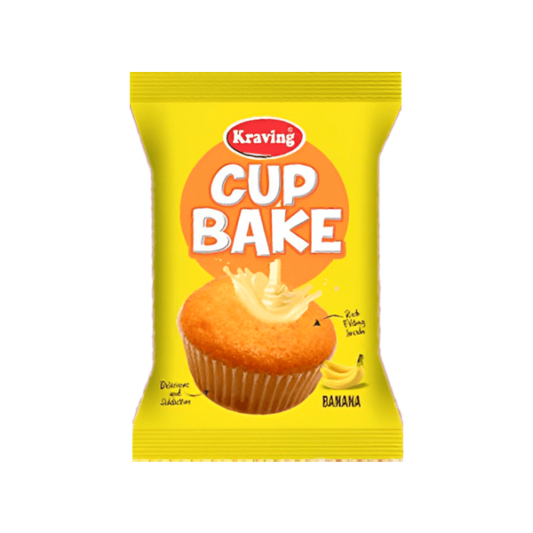 Kraving Banana Cup Cake 18g