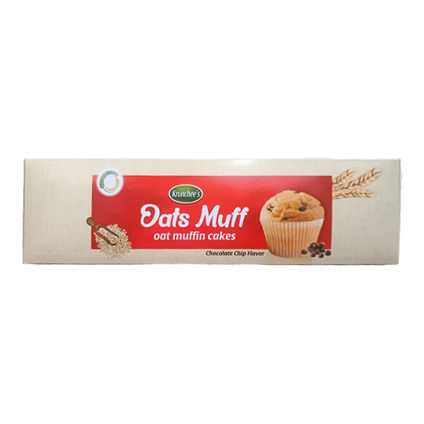 Krunchees Oat Chocolate Chip Muffin Cakes 100g