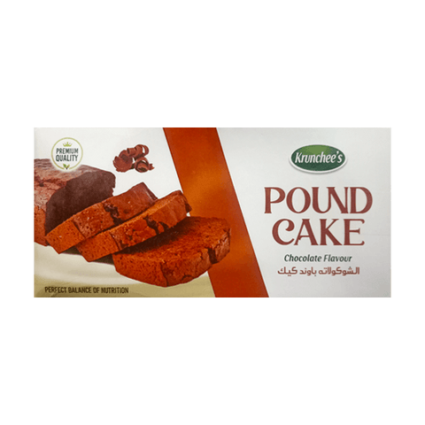 Krunchees Pound Cake Chocolate Flavour 225g