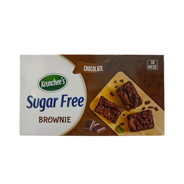 Krunchees Sugar Free Brownie Chocolate Flavour 100g