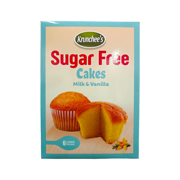 Krunchees Sugar Free Cake Milk And Vanilla 100g